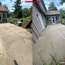 Refreshed Concrete Cleaning In Chesterfield, MO.